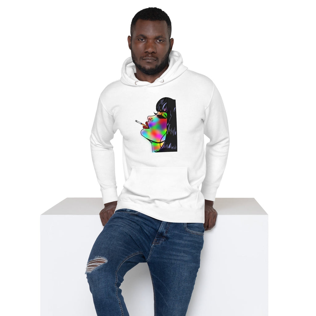 Unisex Graffiti Woman Hoodie - KolorsDesigns
