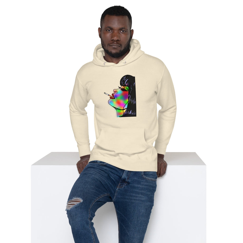 Unisex Graffiti Woman Hoodie - KolorsDesigns