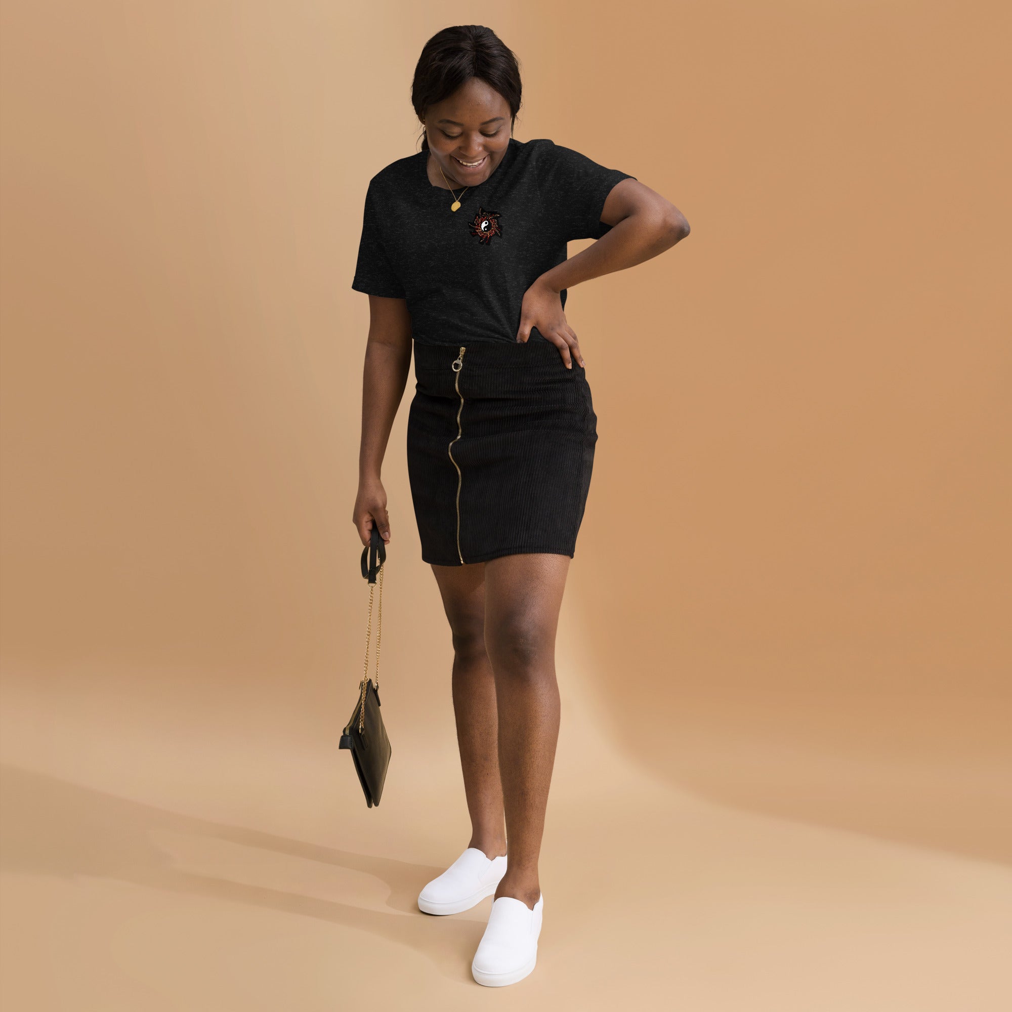 Unisex Graffiti Yin - Yang T-Shirt - KolorsDesigns