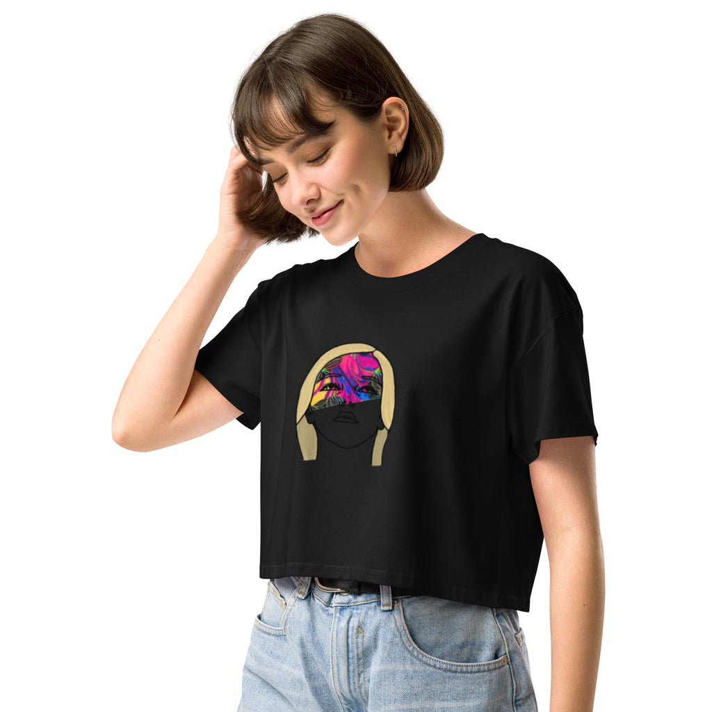 Unisex Insane in the Brain Crop Top - KolorsDesigns