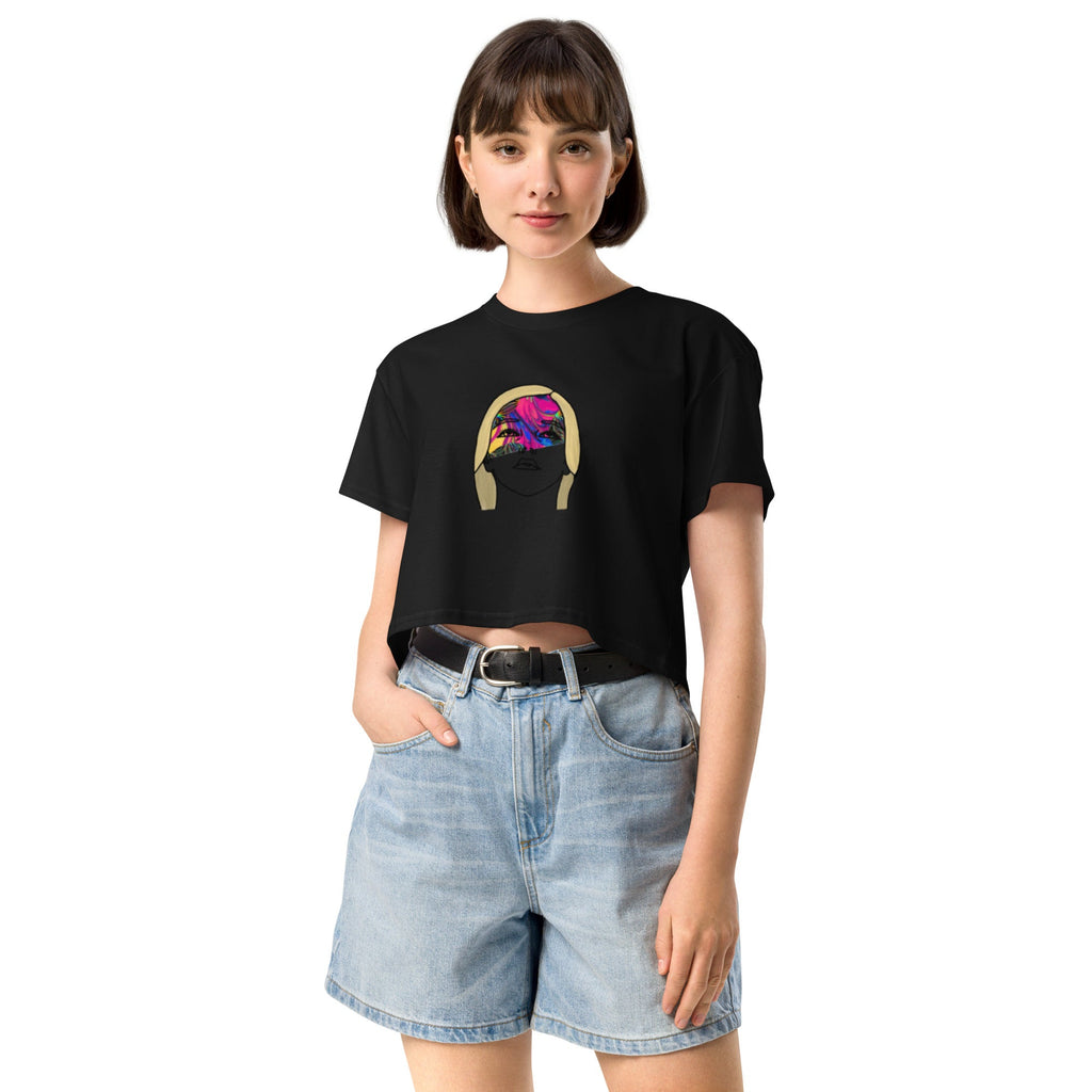 Unisex Insane in the Brain Crop Top - KolorsDesigns