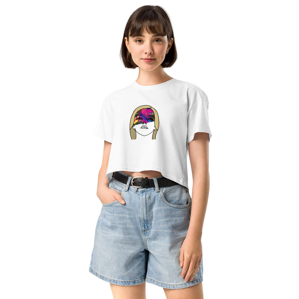 Unisex Insane in the Brain Crop Top - KolorsDesigns