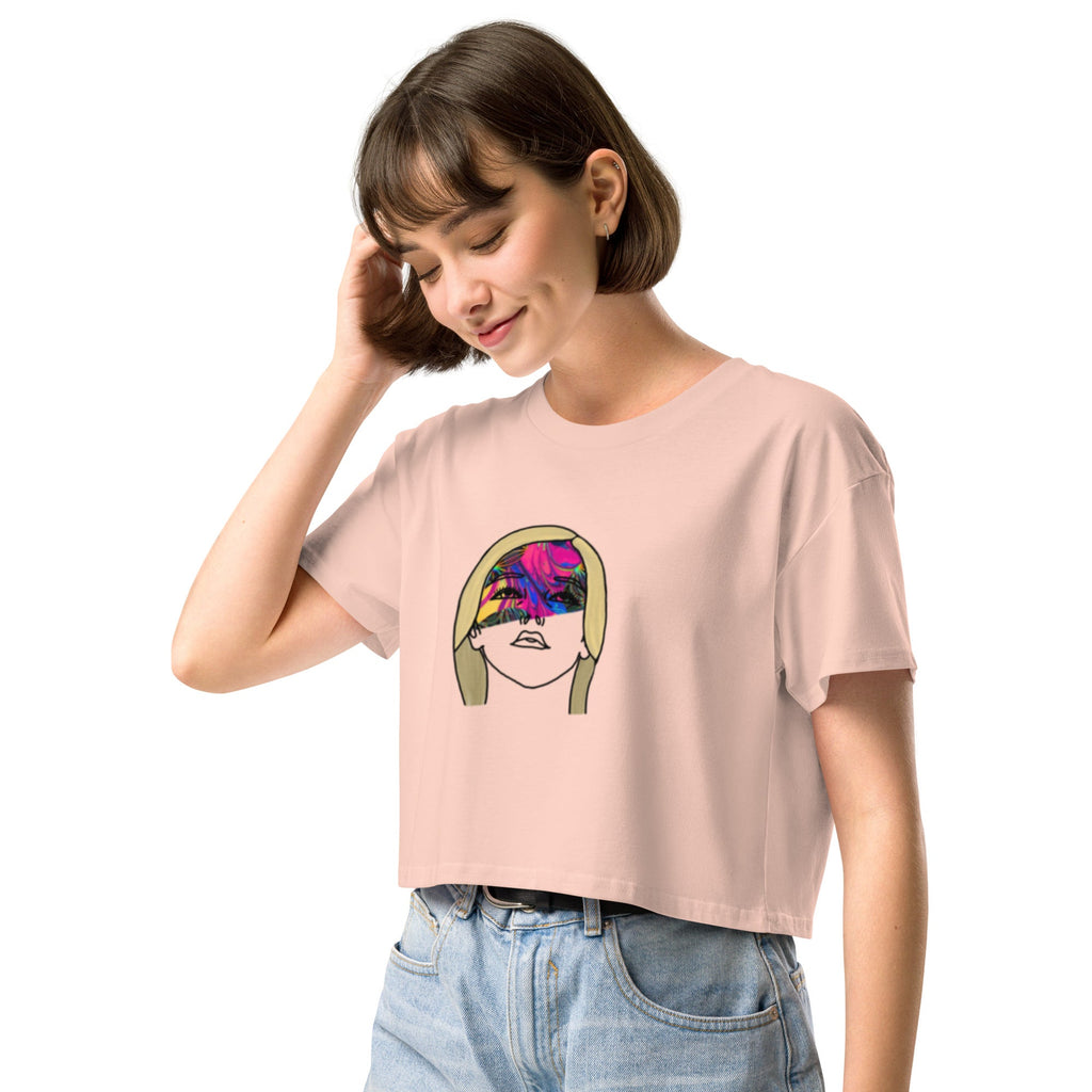 Unisex Insane in the Brain Crop Top - KolorsDesigns