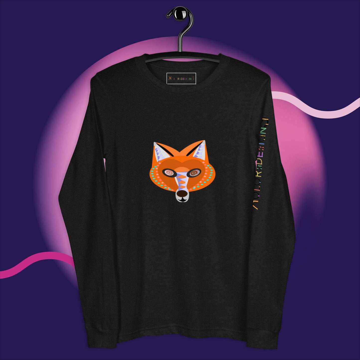 Winter Fox Long Sweatshirt