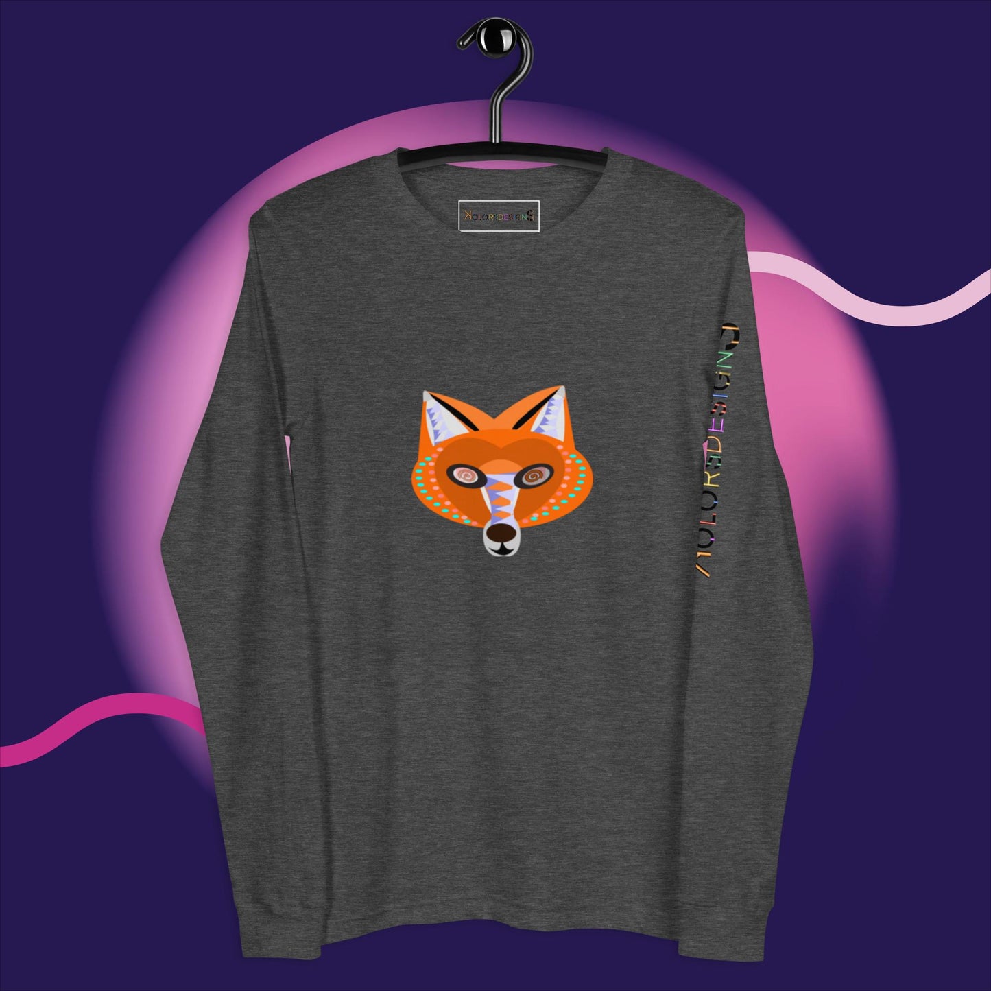 Winter Fox Long Sweatshirt