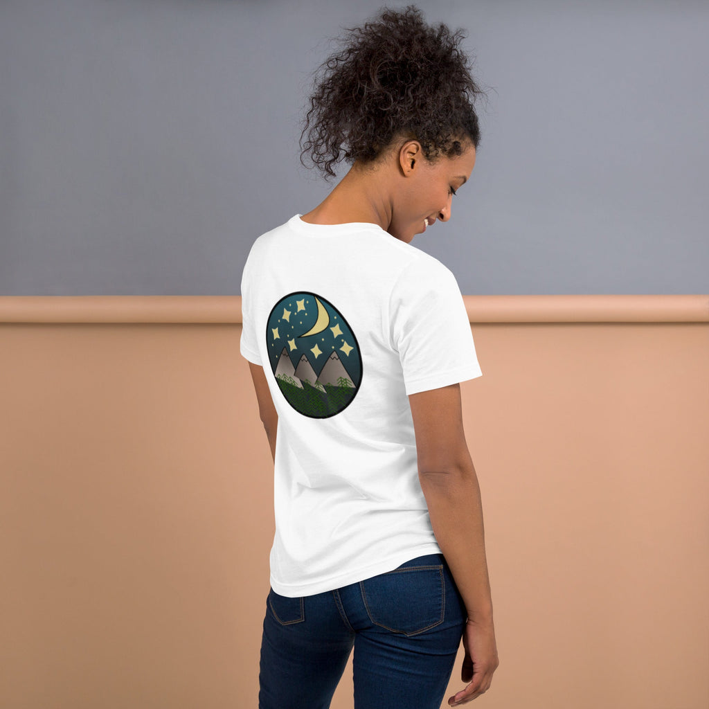 Unisex Mountain Night T-shirt - KolorsDesigns