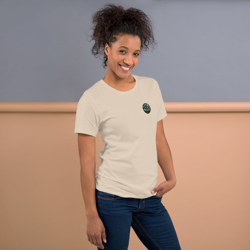Unisex Mountain Night T-shirt - KolorsDesigns