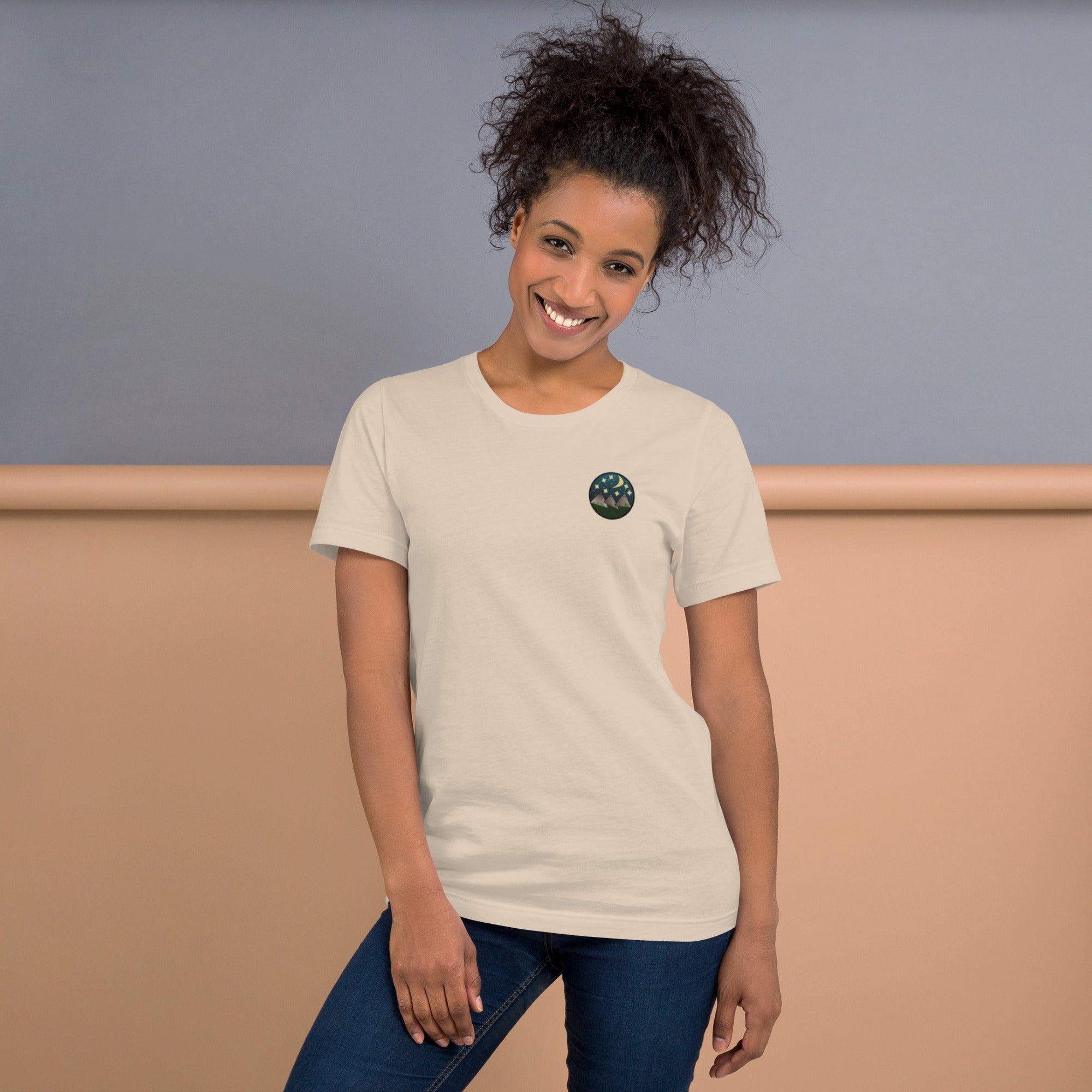Unisex Mountain Night T-shirt - KolorsDesigns