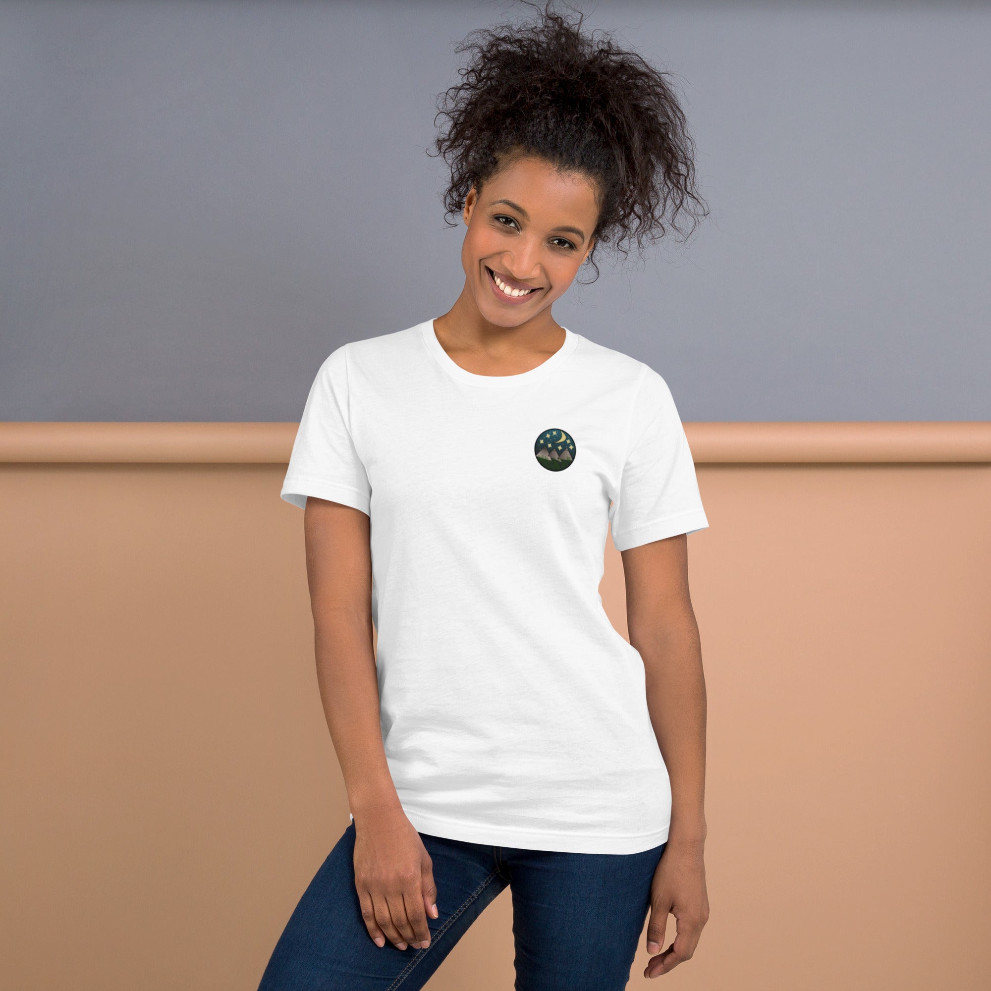 Unisex Mountain Night T-shirt - KolorsDesigns