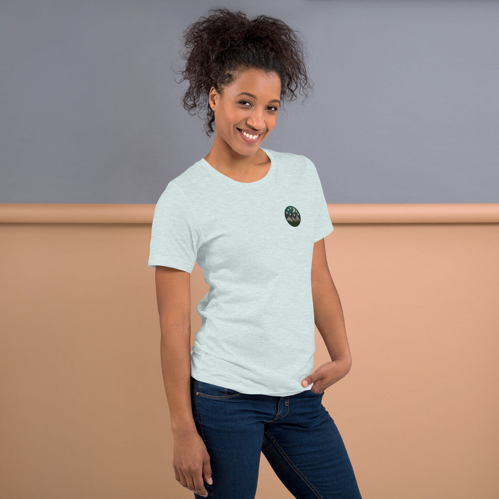 Unisex Mountain Night T-shirt - KolorsDesigns