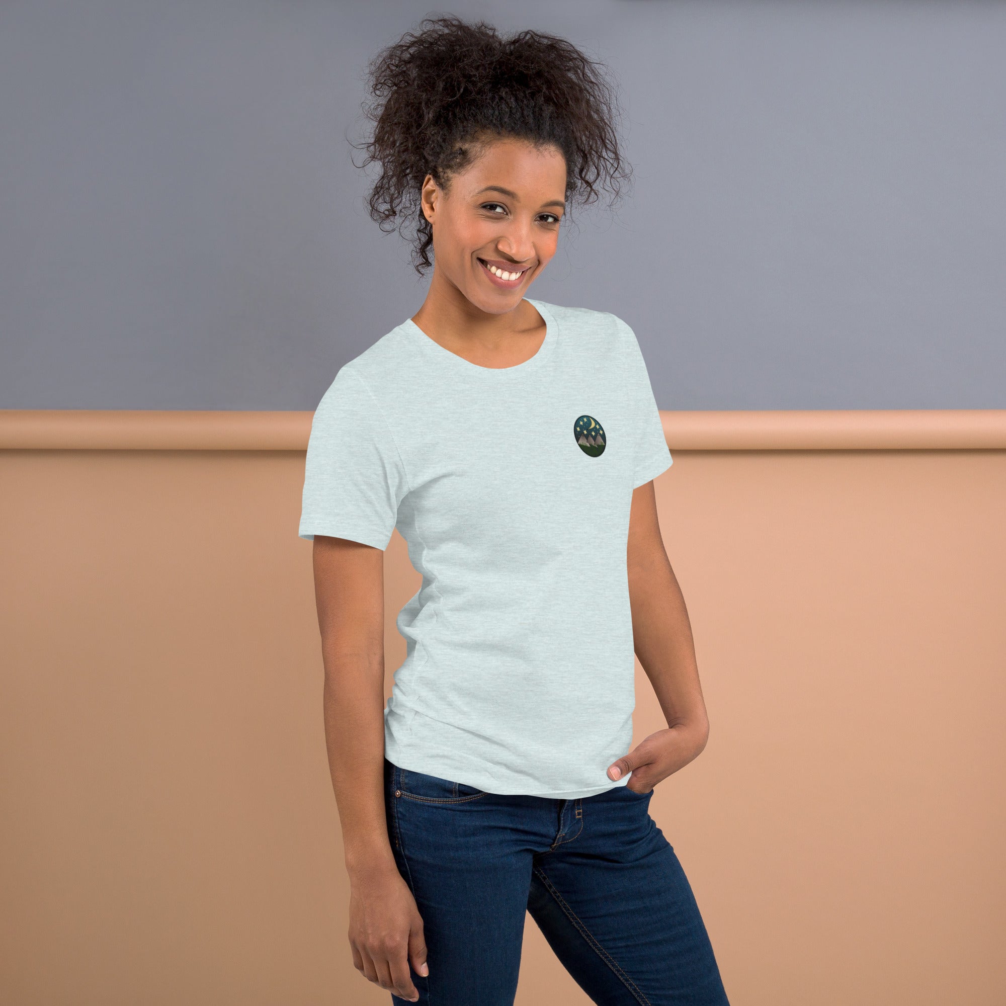 Unisex Mountain Night T-shirt - KolorsDesigns
