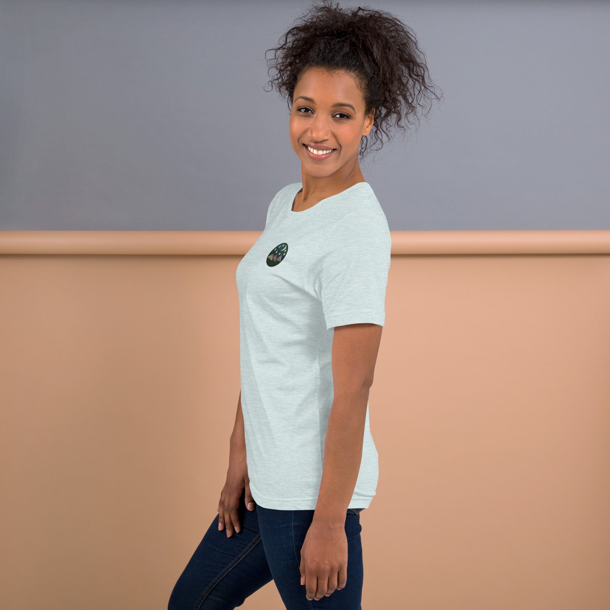 Unisex Mountain Night T-shirt - KolorsDesigns
