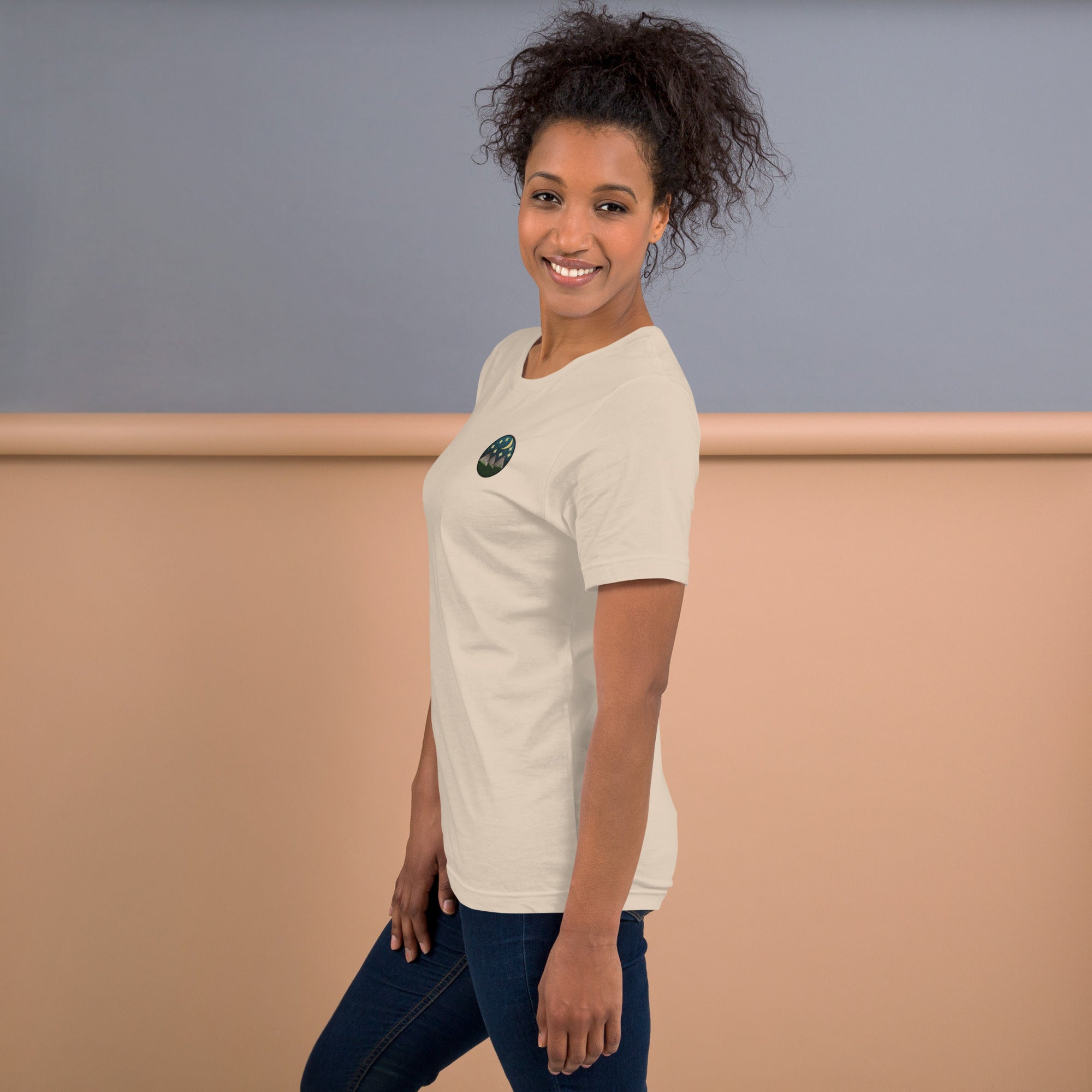Unisex Mountain Night T-shirt - KolorsDesigns