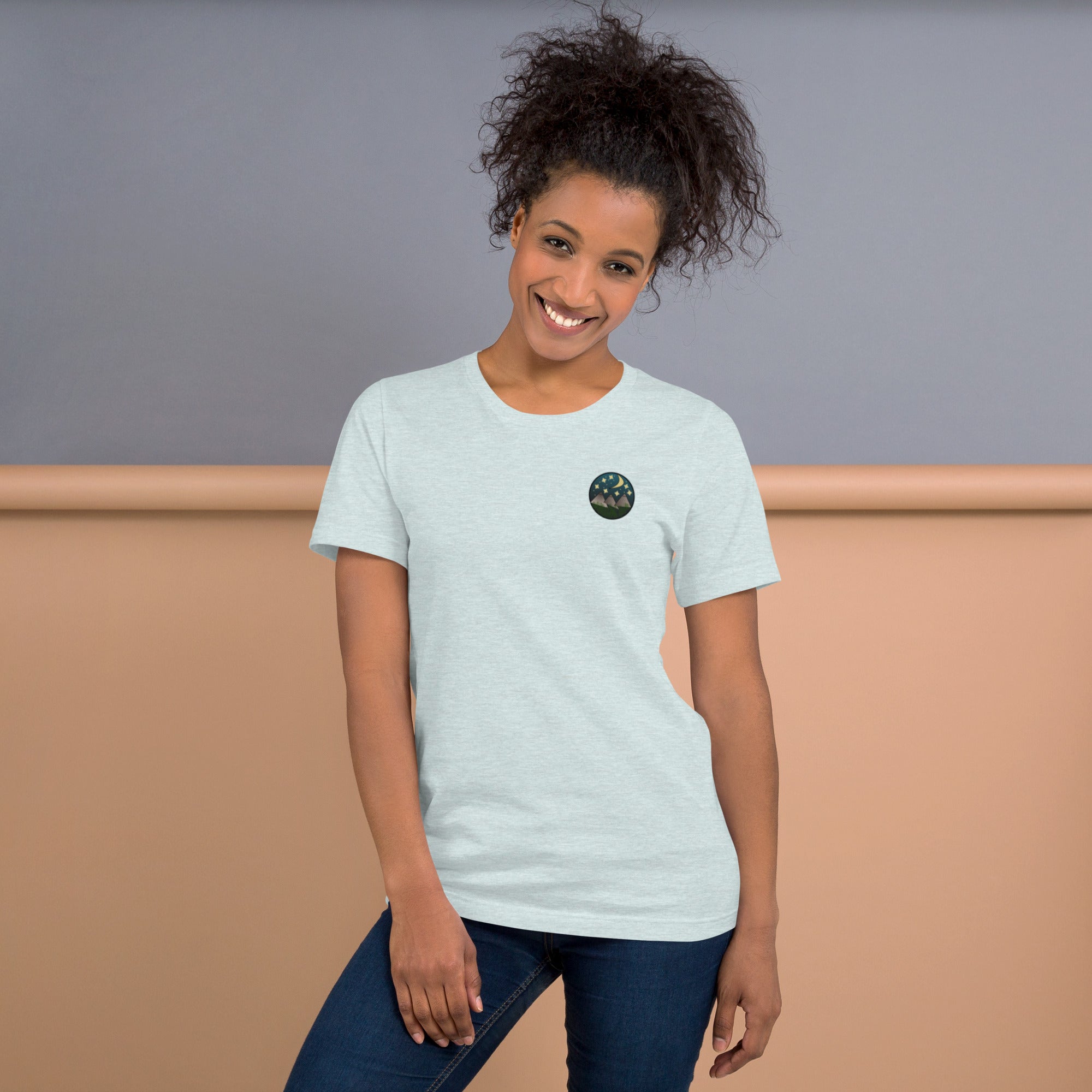 Unisex Mountain Night T-shirt - KolorsDesigns
