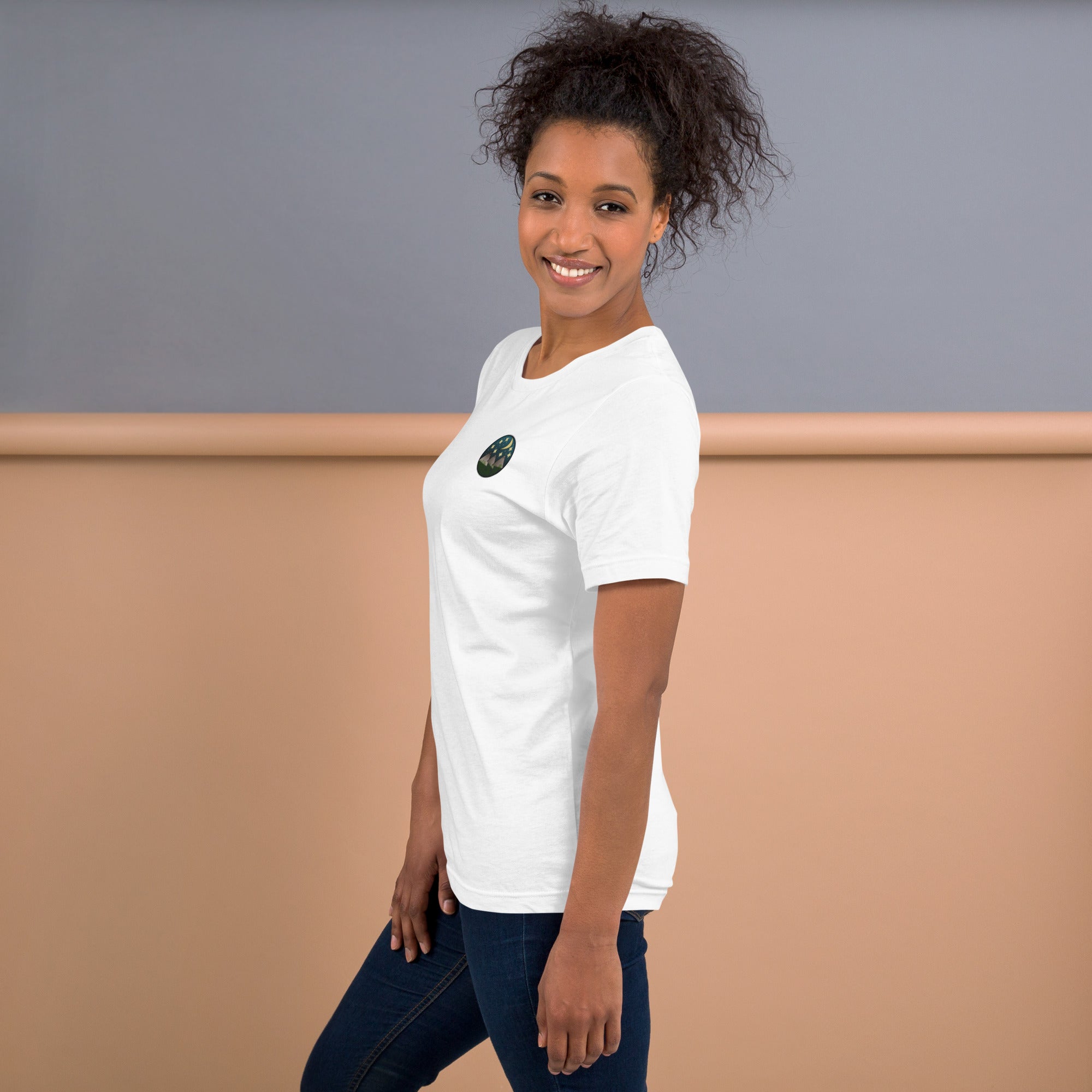 Unisex Mountain Night T-shirt - KolorsDesigns