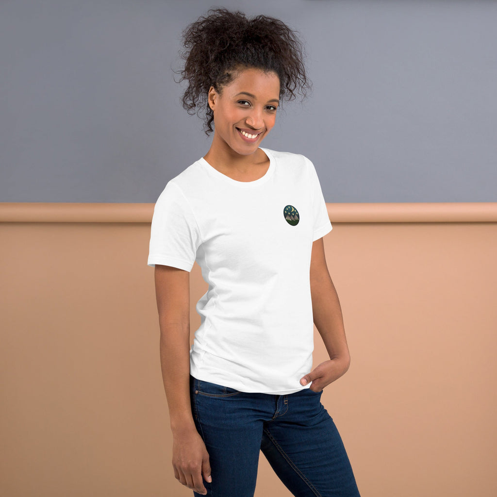 Unisex Mountain Night T-shirt - KolorsDesigns