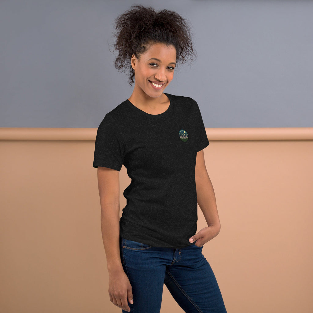 Unisex Mountain Night T-shirt - KolorsDesigns