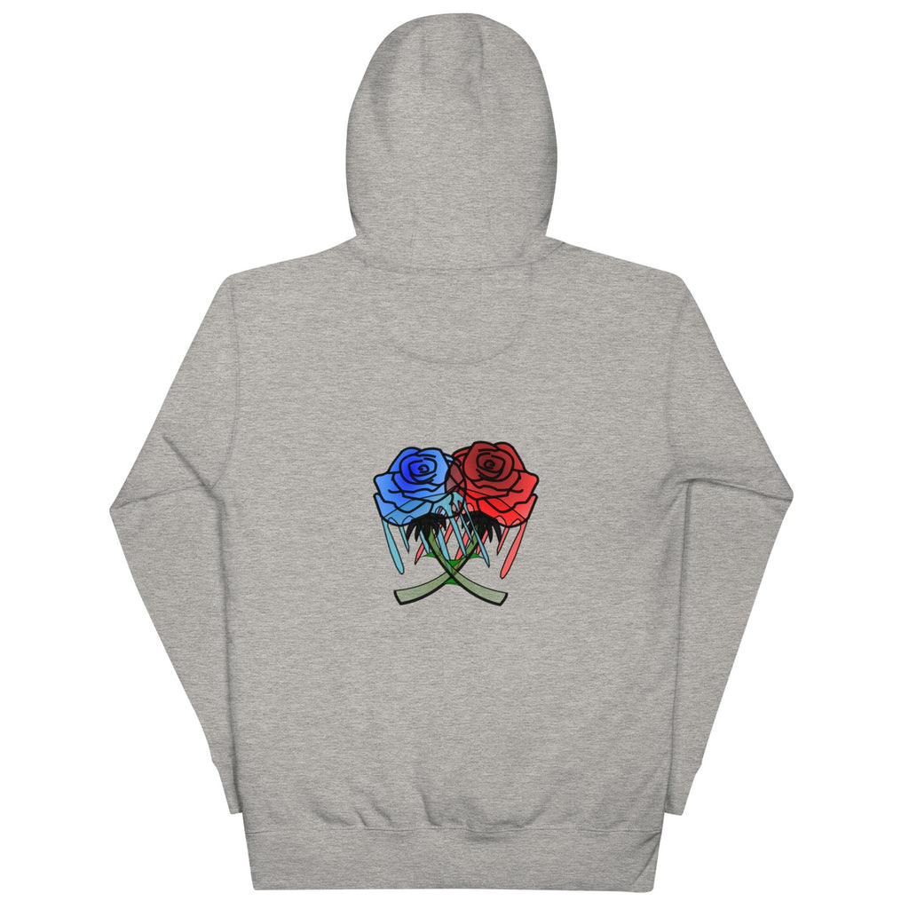 Unisex Rose Art Drip Hoodie - KolorsDesigns