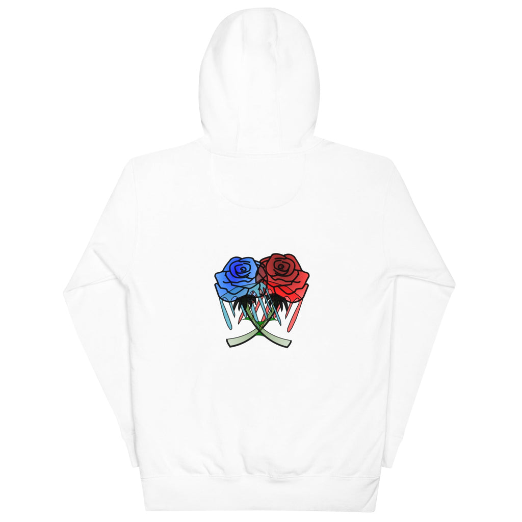 Unisex Rose Art Drip Hoodie - KolorsDesigns