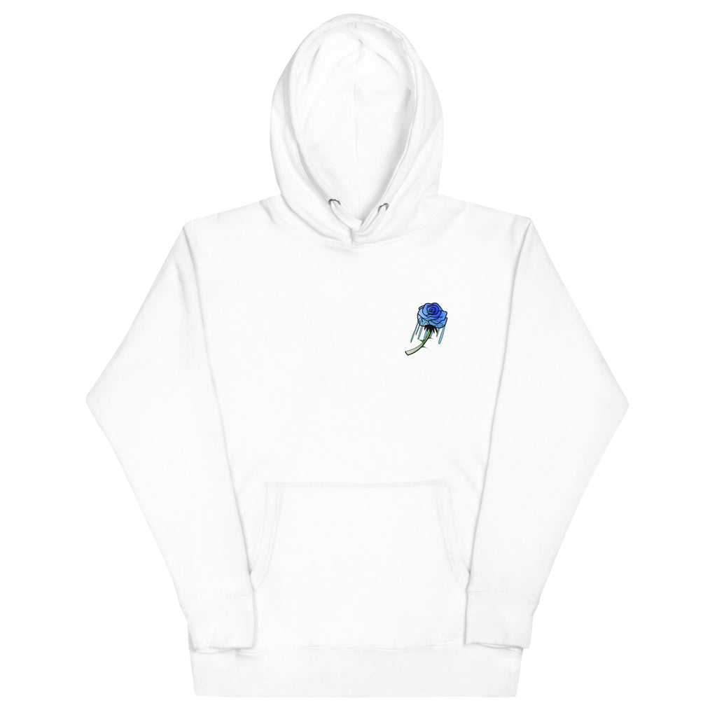 Unisex Rose Art Drip Hoodie - KolorsDesigns