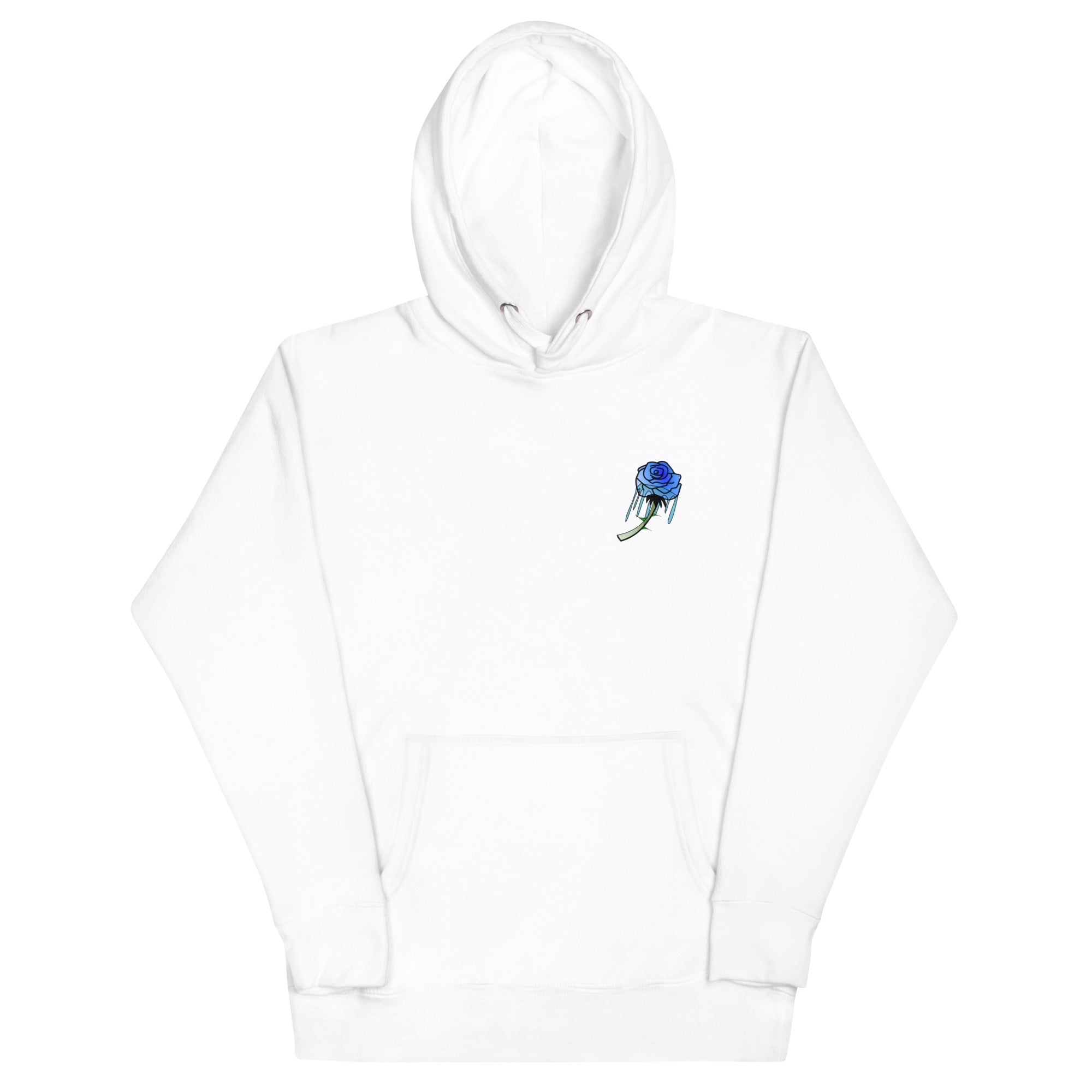 Unisex Rose Art Drip Hoodie - KolorsDesigns