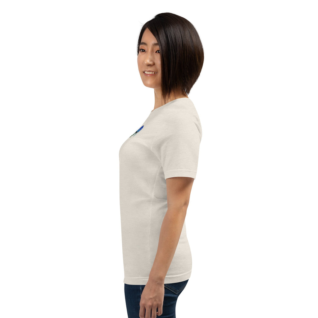 Unisex Rose Art Drip T-shirt - KolorsDesigns