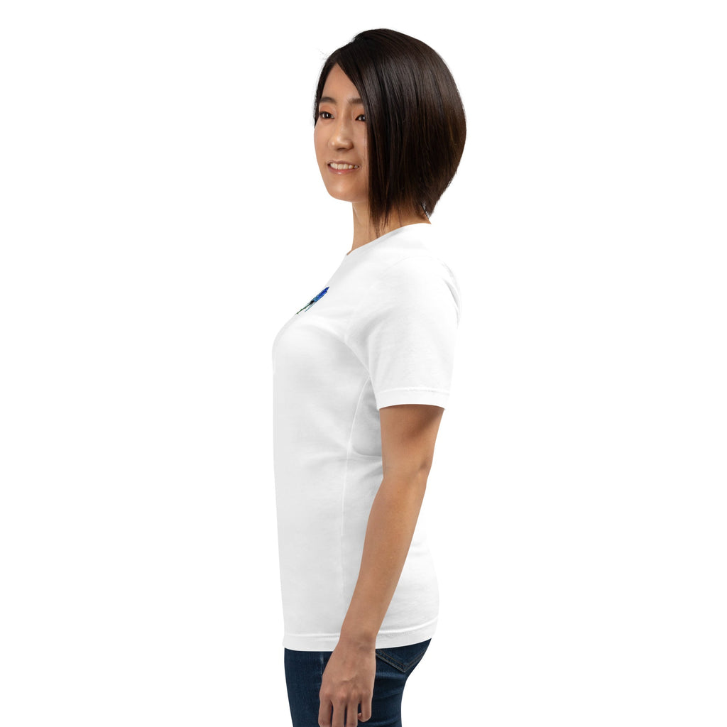 Unisex Rose Art Drip T-shirt - KolorsDesigns