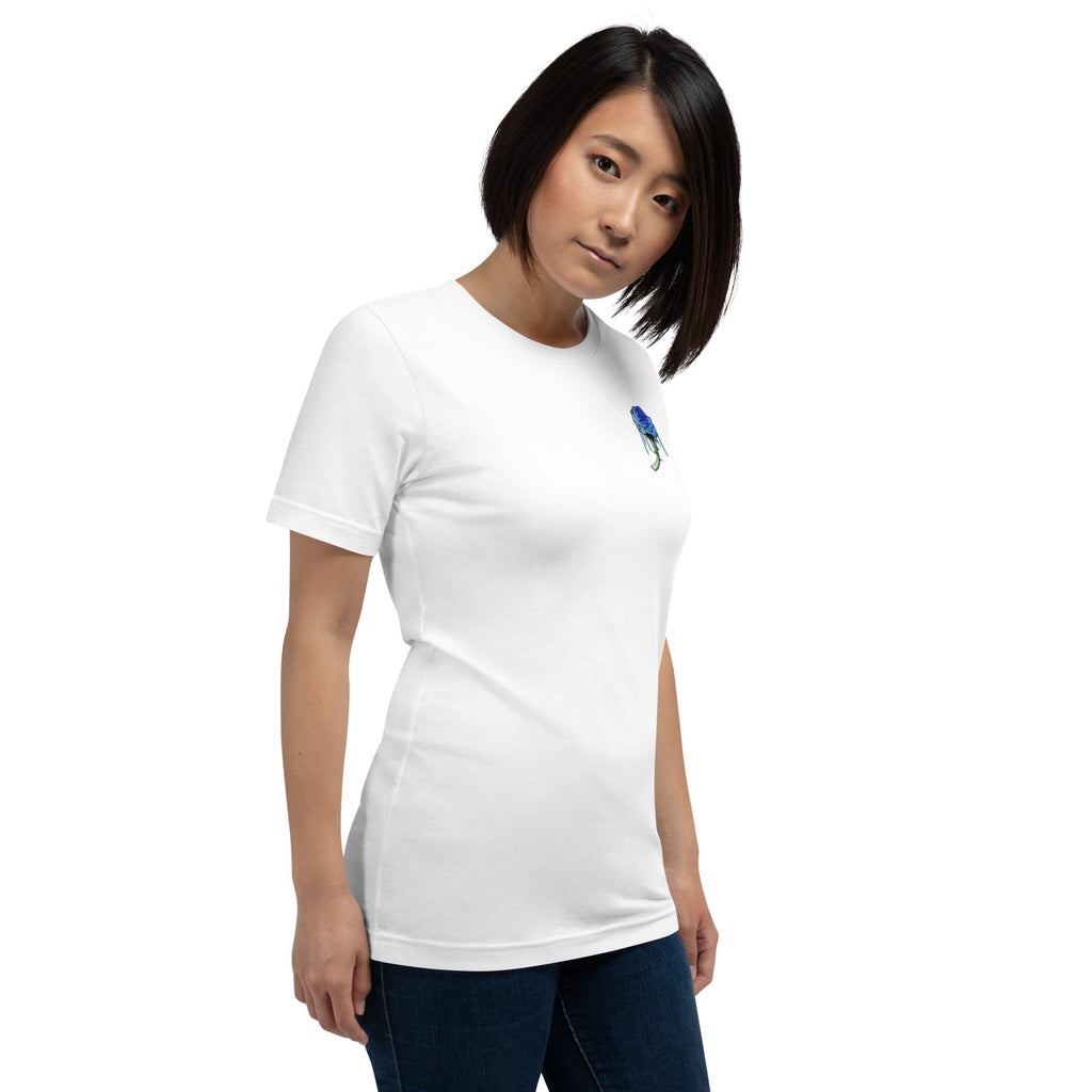 Unisex Rose Art Drip T-shirt - KolorsDesigns