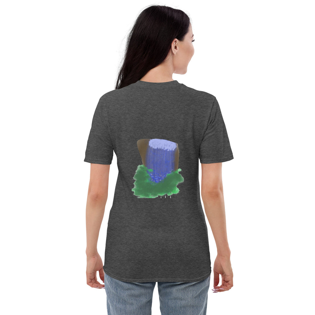Unisex Serenity Waterfall T-Shirt - KolorsDesigns