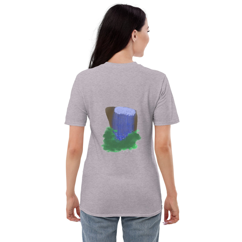 Unisex Serenity Waterfall T-Shirt - KolorsDesigns