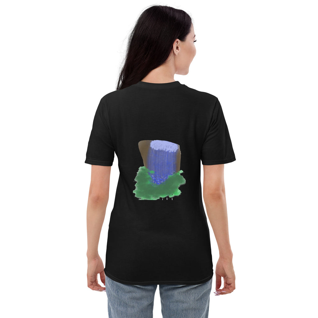 Unisex Serenity Waterfall T-Shirt - KolorsDesigns