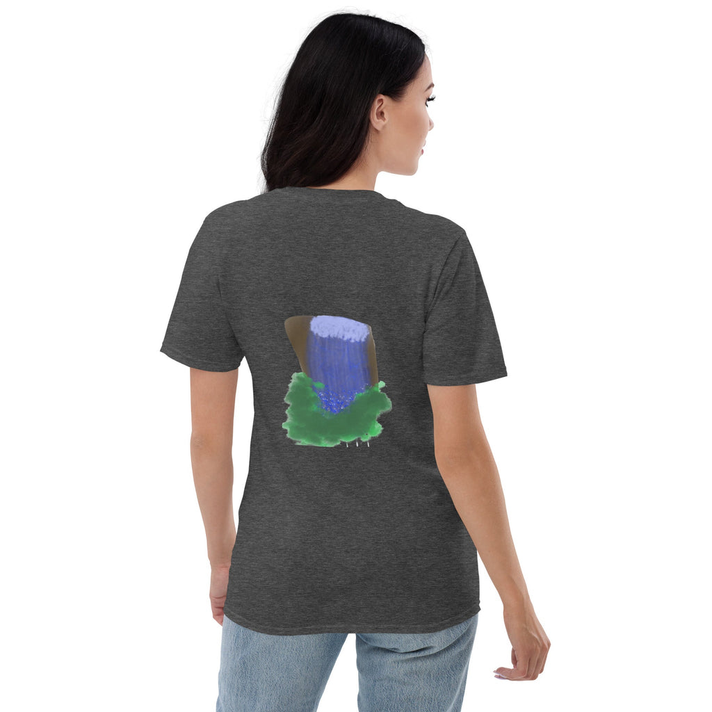 Unisex Serenity Waterfall T-Shirt - KolorsDesigns