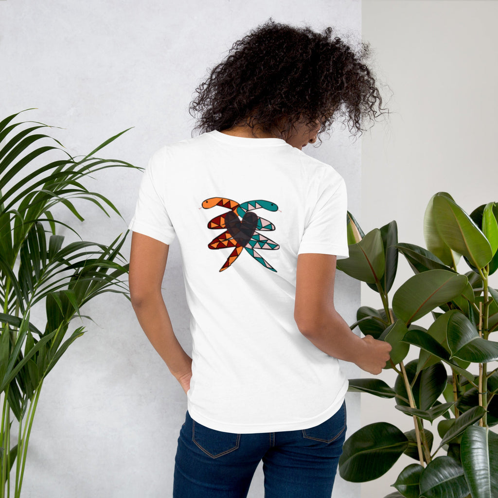 Unisex Snake Heart T-shirt - KolorsDesigns