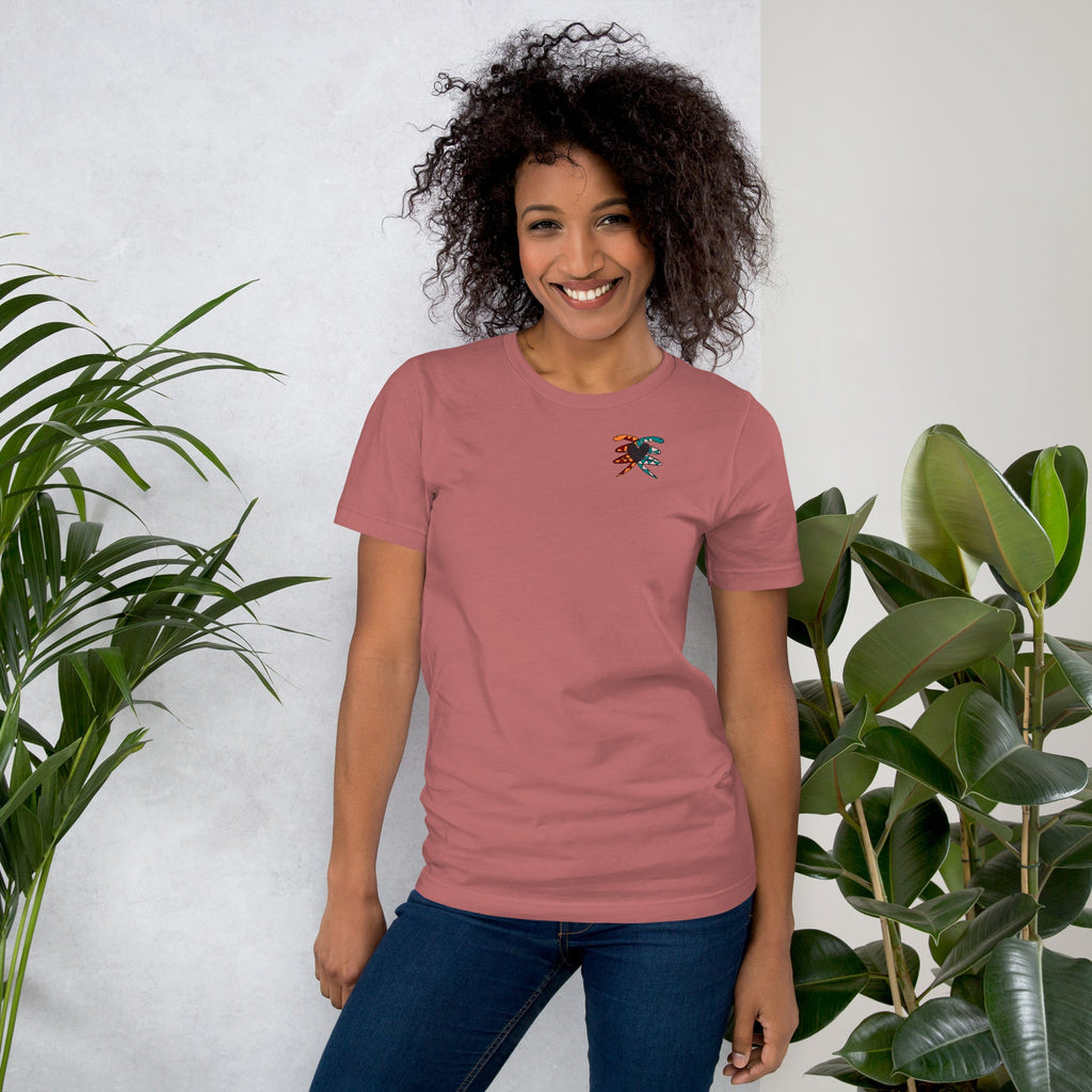 Unisex Snake Heart T-shirt - KolorsDesigns