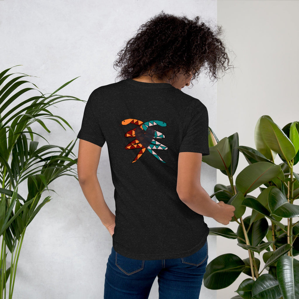 Unisex Snake Heart T-shirt - KolorsDesigns
