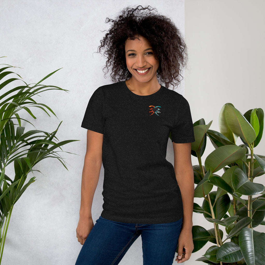 Unisex Snake Heart T-shirt - KolorsDesigns