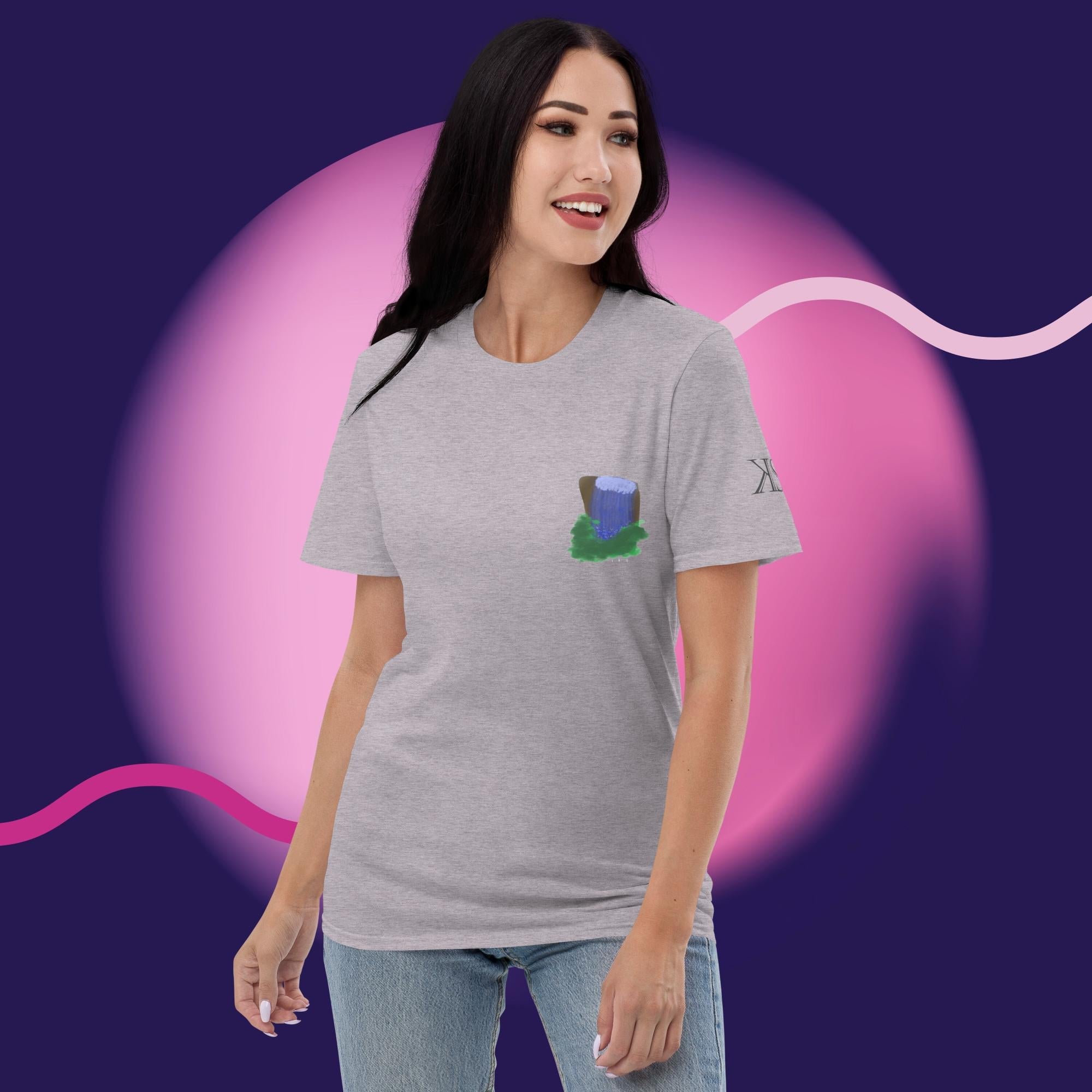 Waterfall Serenity T-Shirt - KolorsDesigns