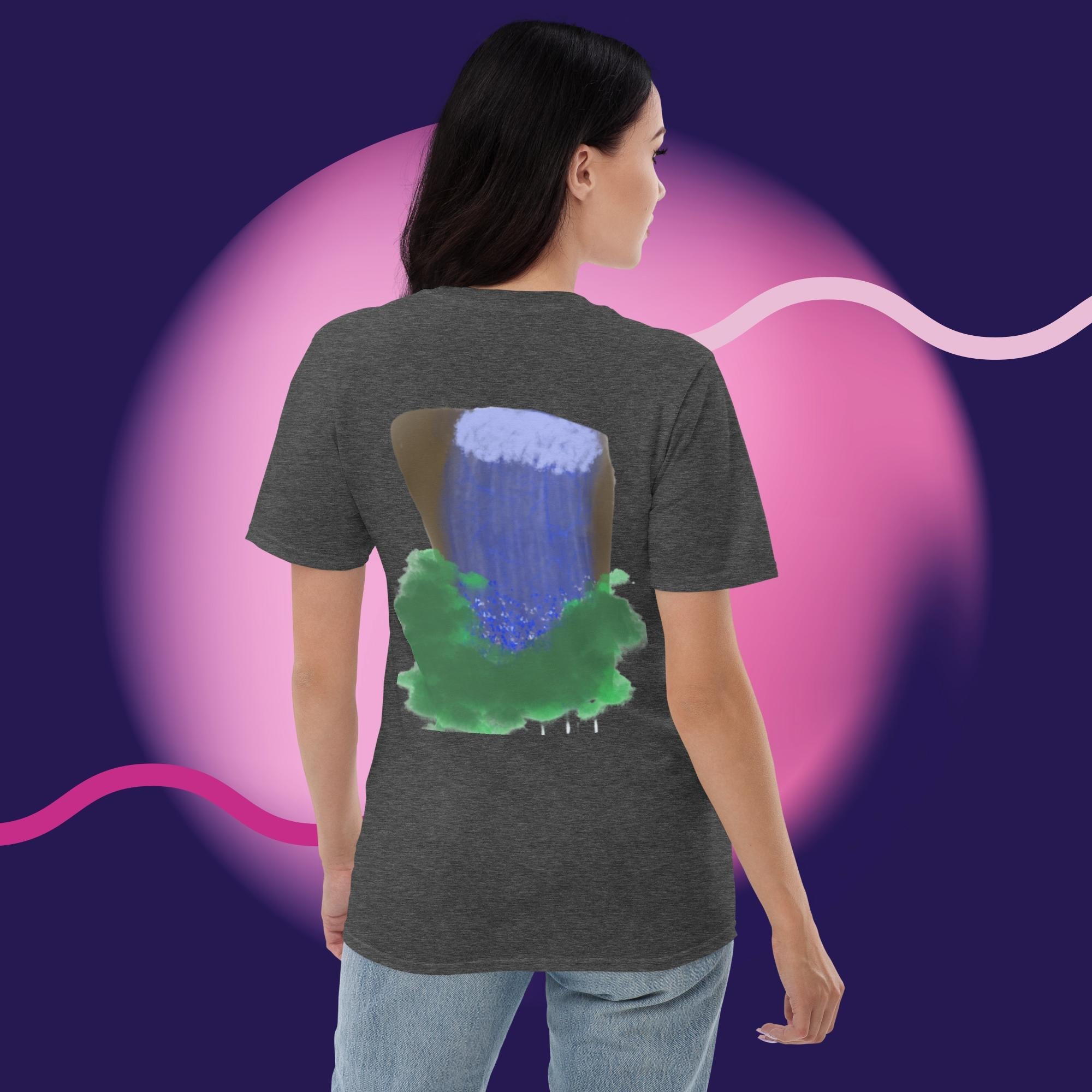 Waterfall Serenity T-Shirt - KolorsDesigns
