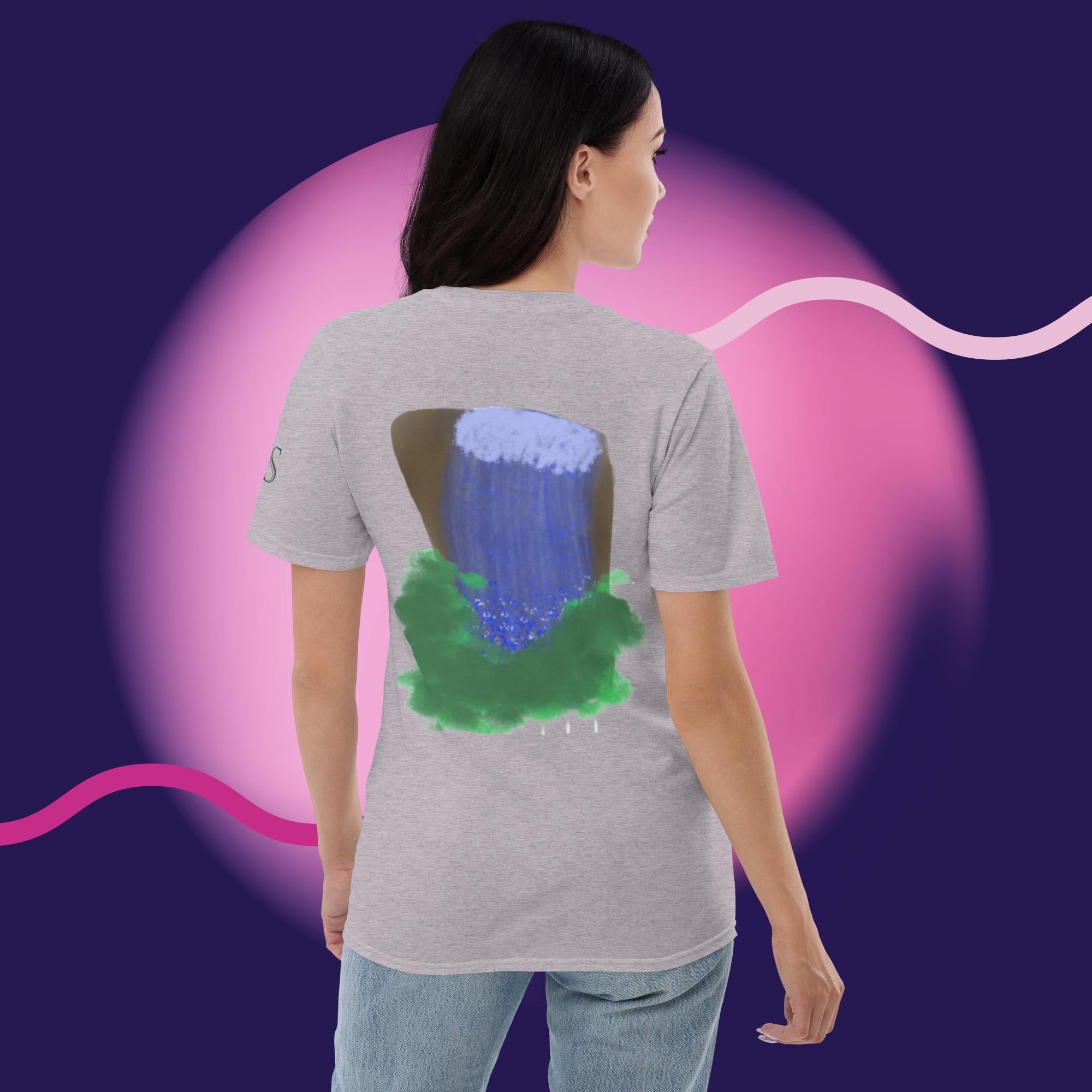 Waterfall Serenity T-Shirt - KolorsDesigns