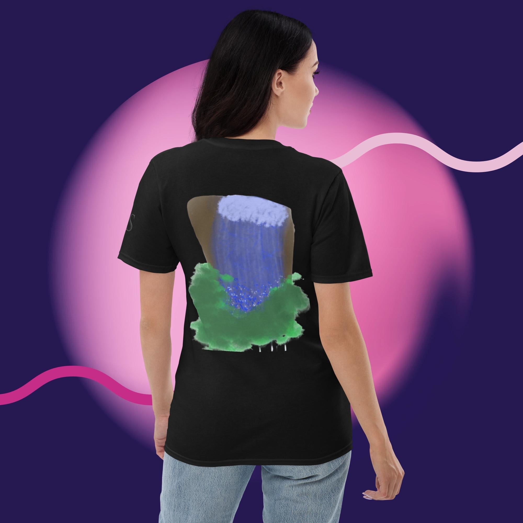 Waterfall Serenity T-Shirt - KolorsDesigns