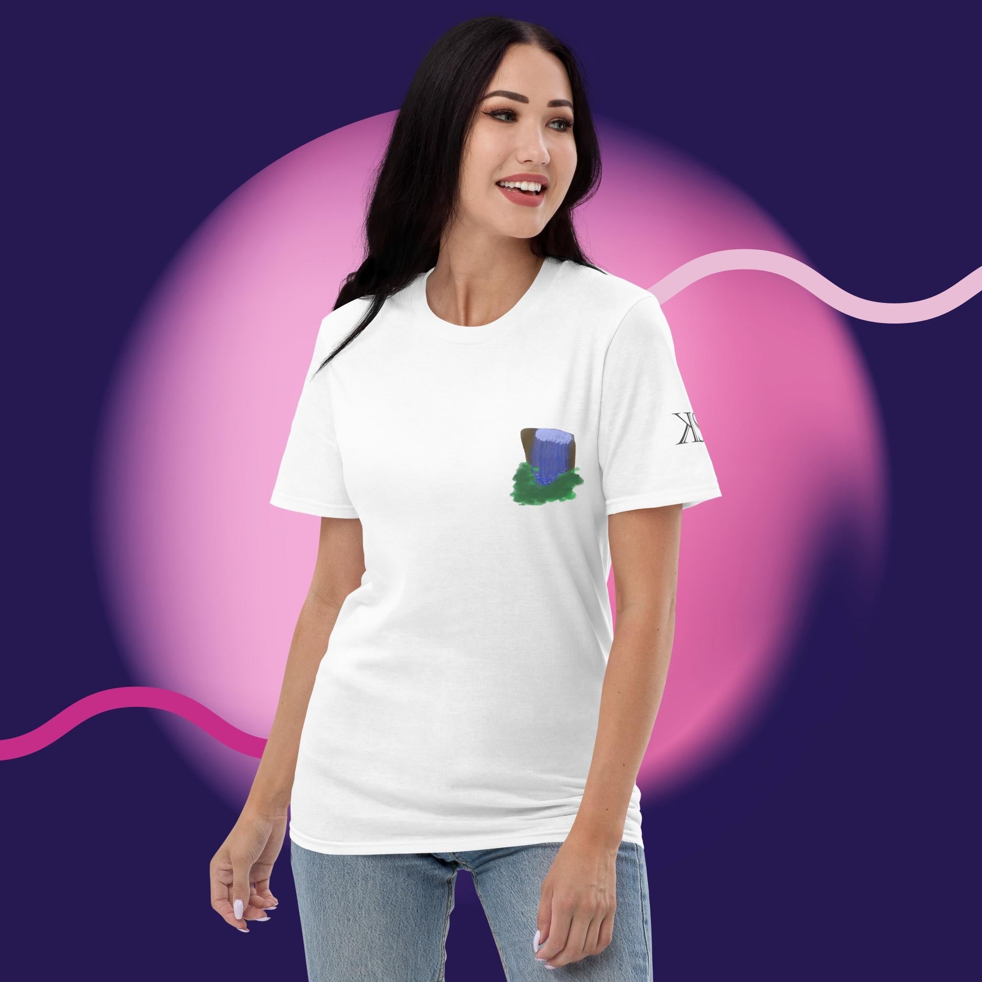 Waterfall Serenity T-Shirt - KolorsDesigns